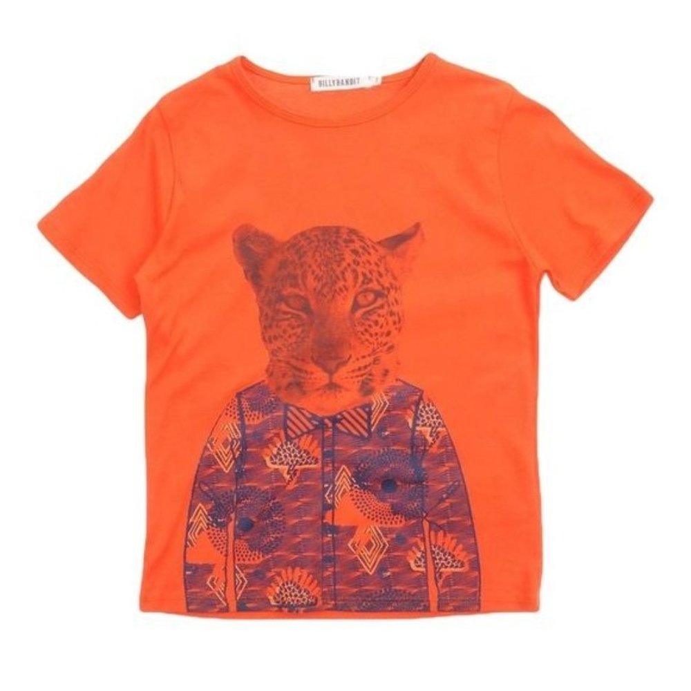 Billybandit Cheetah Suit Crewneck T-shirt | 4T